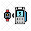 Sans Contact Portable Paiement Icône