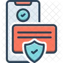 Paiement Securise Securise Paiement Numerique Icône