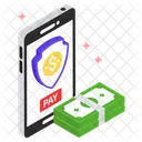 En Ligne Argent Mobile Icône