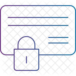 Paiement sécurisé  Icône