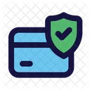 Paiement Securise Paiement Carte De Debit Icône
