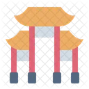 Paifang Gate Building Icon