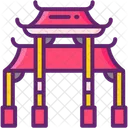 Paifang Pailou Hitos China Icono