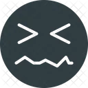 Pain Emoji Face Icon