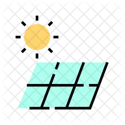 Painéis solares  Ícone