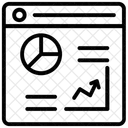 Painel Analise De Dados Visualizacao De Dados Ícone