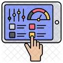 Painel De Controle Painel Tecnologia Ícone