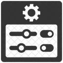 Painel de controle  Ícone