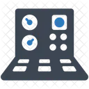 Painel de controle de fábrica  Ícone