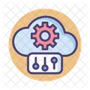 Painel De Controle De Nuvem Controle De Nuvem Configuracao De Nuvem Icon