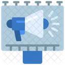 Painel publicitário  Ícone