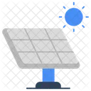 Painel Solar Celula Fotovoltaica Placa Solar Ícone
