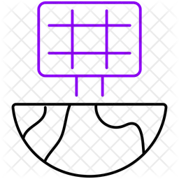 Painel solar  Ícone