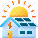 Painel Solar Energia Solar Energia Ícone