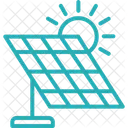 Solar Painel Sistema Ícone