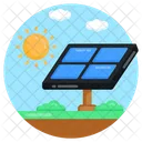 Painel Solar Fotovoltaico Celula Solar Icon