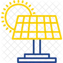 Painel Solar Ecologia Energia Ícone