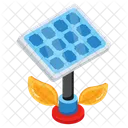 Painel Solar Energia Solar Renovavel Ícone