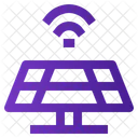 Painel solar inteligente  Ícone