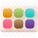 Paint Brush Color Icon