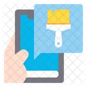 Paint App Smartphone Icon