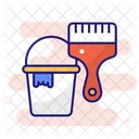 Paint Pattern Roller Icon