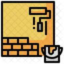 Paint Home Repair Roller Icon