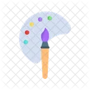 Paint Crayon Painting Icon