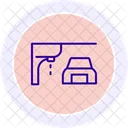 Paint Booth Paintbooth Spray Icon