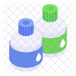 Paint Bottles  Icon