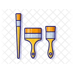 Paint Brushes  Icon