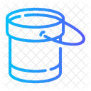 Paint Bucket Can Color Icon
