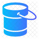 Paint Bucket Can Color Icon