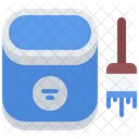 Paint Brush Building Icon