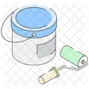 Bucket Colour Roller Icon