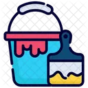 Bucket Paint Painting Icon