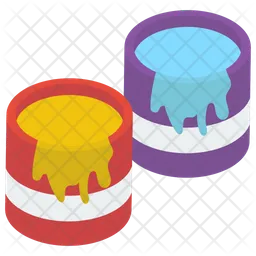 Paint Buckets  Icon