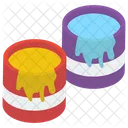 Paint Buckets Painting Dying Paint Kettle Icon