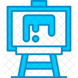 Paint Canvas  Icon