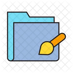 Paint folder  Icon