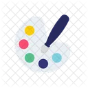 Paint Brush Color Icon