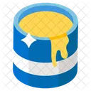Paint Bucket Painting Tub Paint Basket Icon