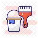 Paint Pattern Roller Icon