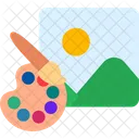 Paint Art Artistic Icon