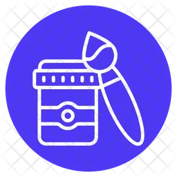 Paint Jars  Icon