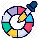 Palette Color Pipette Icon