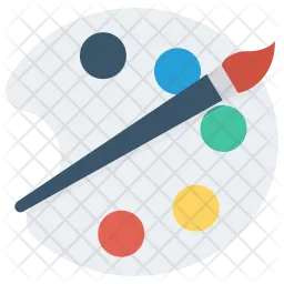 Paint palette  Icon