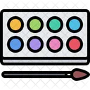 Paint Palette Color Palette Paint Icon