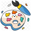 Paint Palette Art Icon