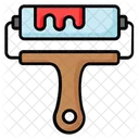 Paint Roller Drawing Icon